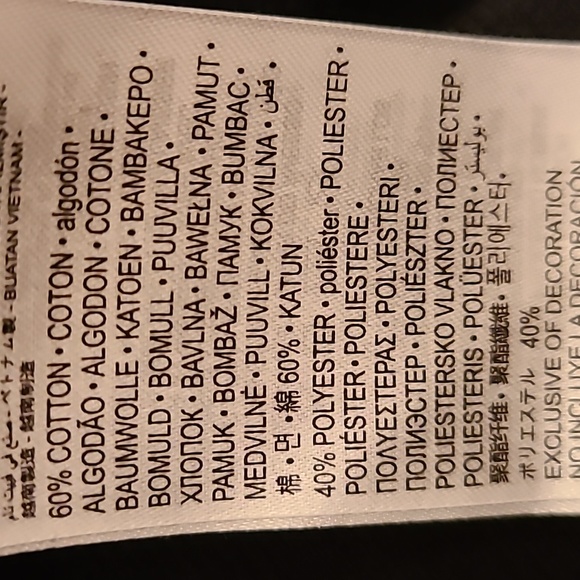 LEVI'S BRAND GIRLS BLACK "SILVERTAB" SIGNATURE SWEATSHIRT SIZE MEDIUM - Picture 7 of 9